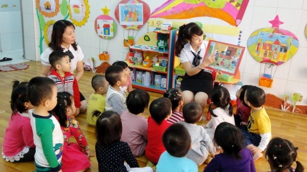 học sư phạm mầm non ở TPHCM